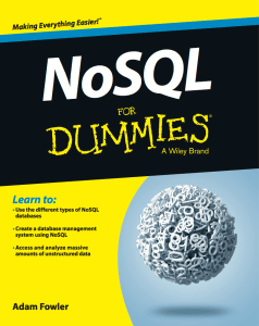 NoSQL For Dummies
