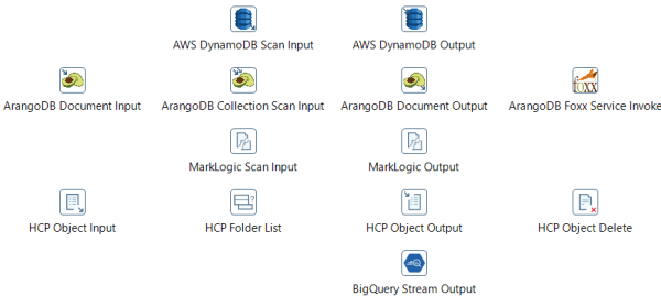New NoSQL and other steps I've created in Q1 2018