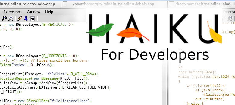 Haiku for Developers